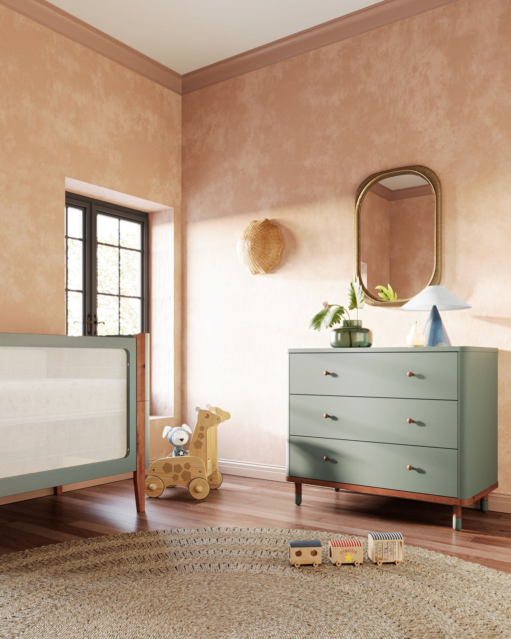 The Cloud 3 Drawer Assembled Dresser