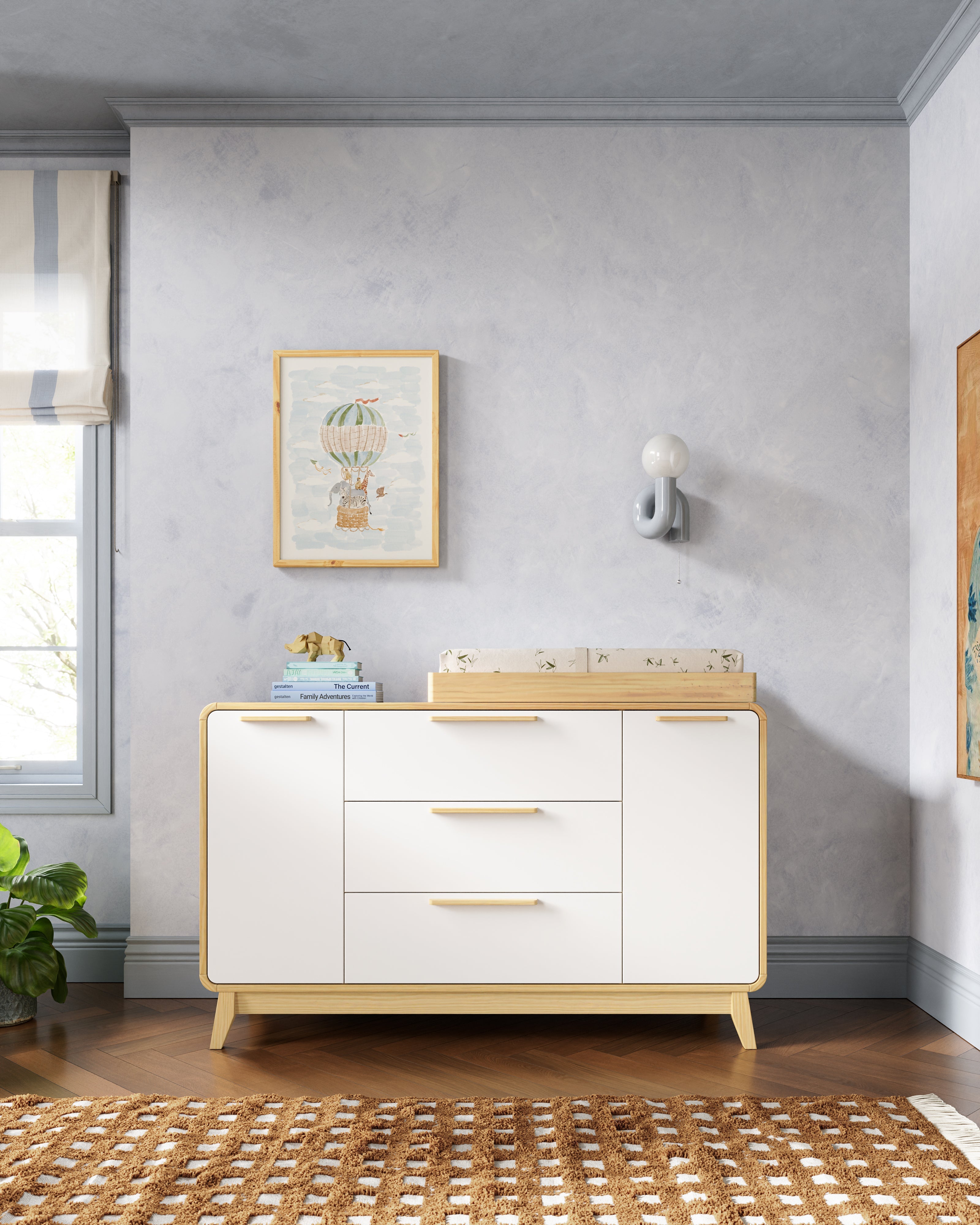 The Wave Assembled Dresser