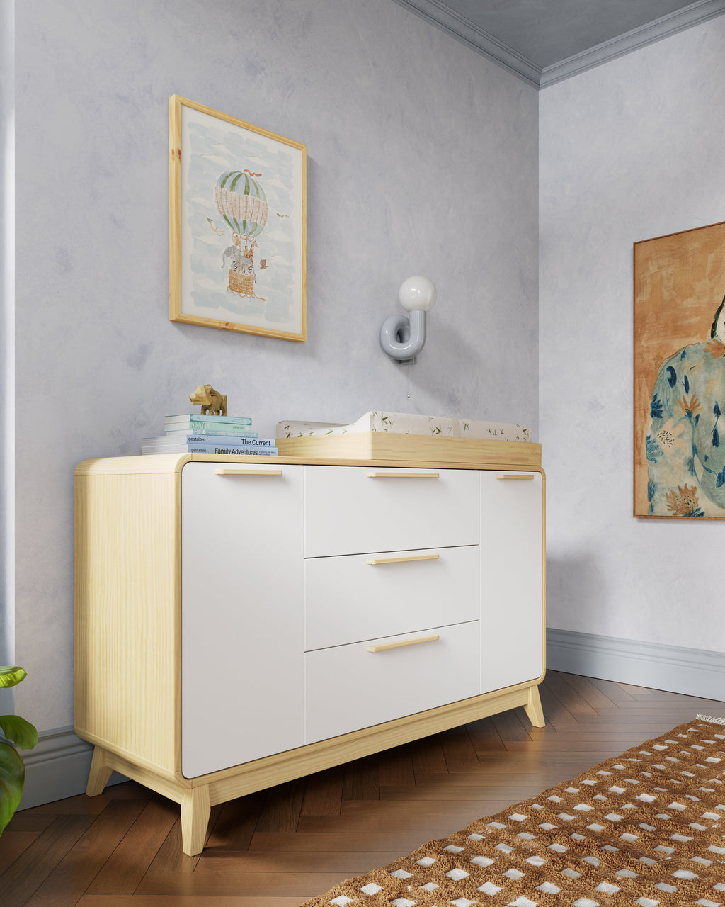 The Wave Assembled Dresser