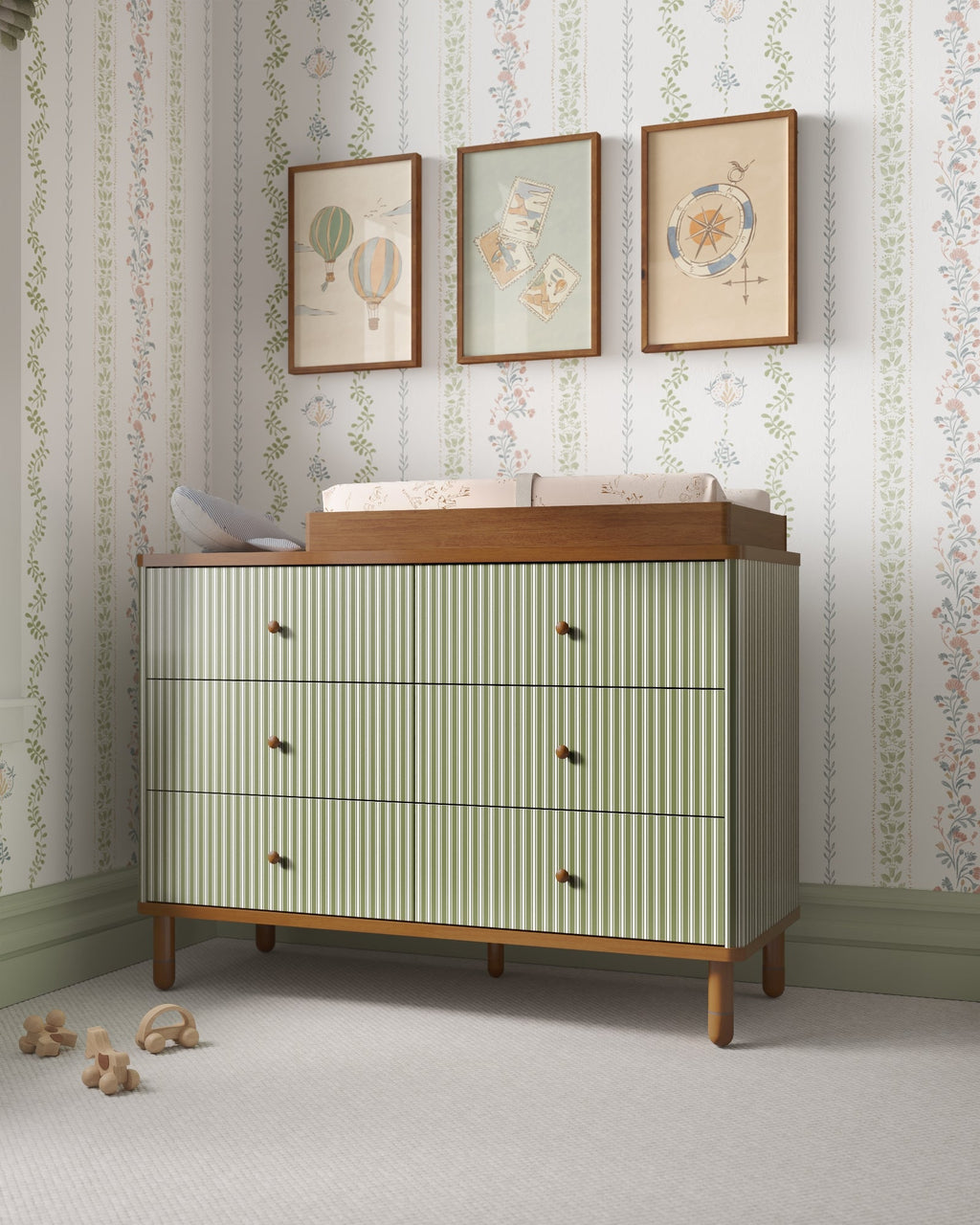 The Cloud 6 Drawer Assembled Dresser