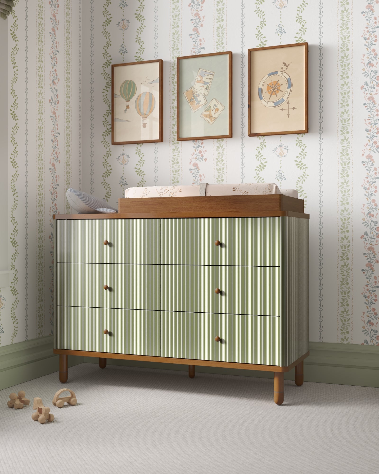 The Cloud 6 Drawer Assembled Dresser