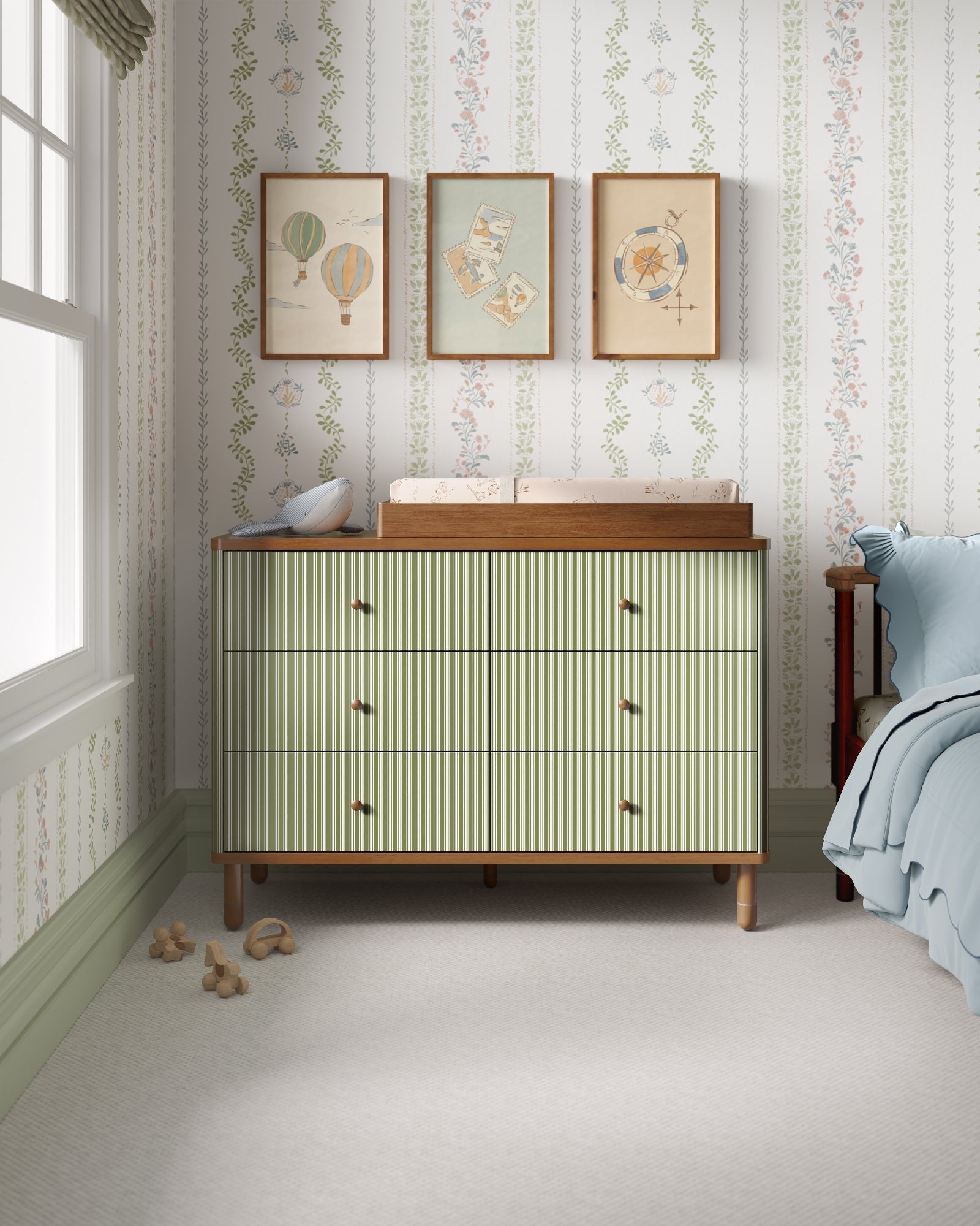 The Cloud 6 Drawer Assembled Dresser
