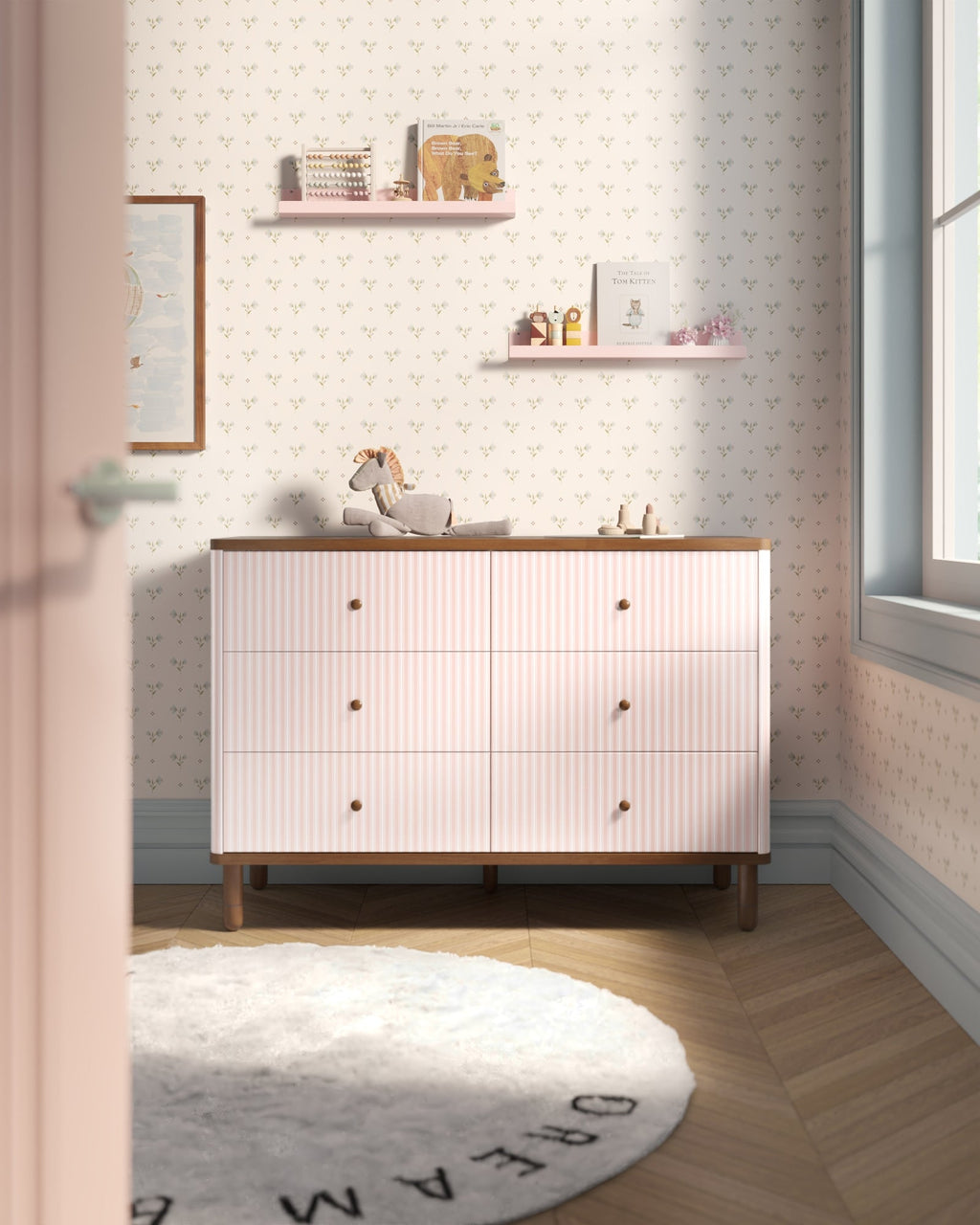 The Cloud 6 Drawer Assembled Dresser