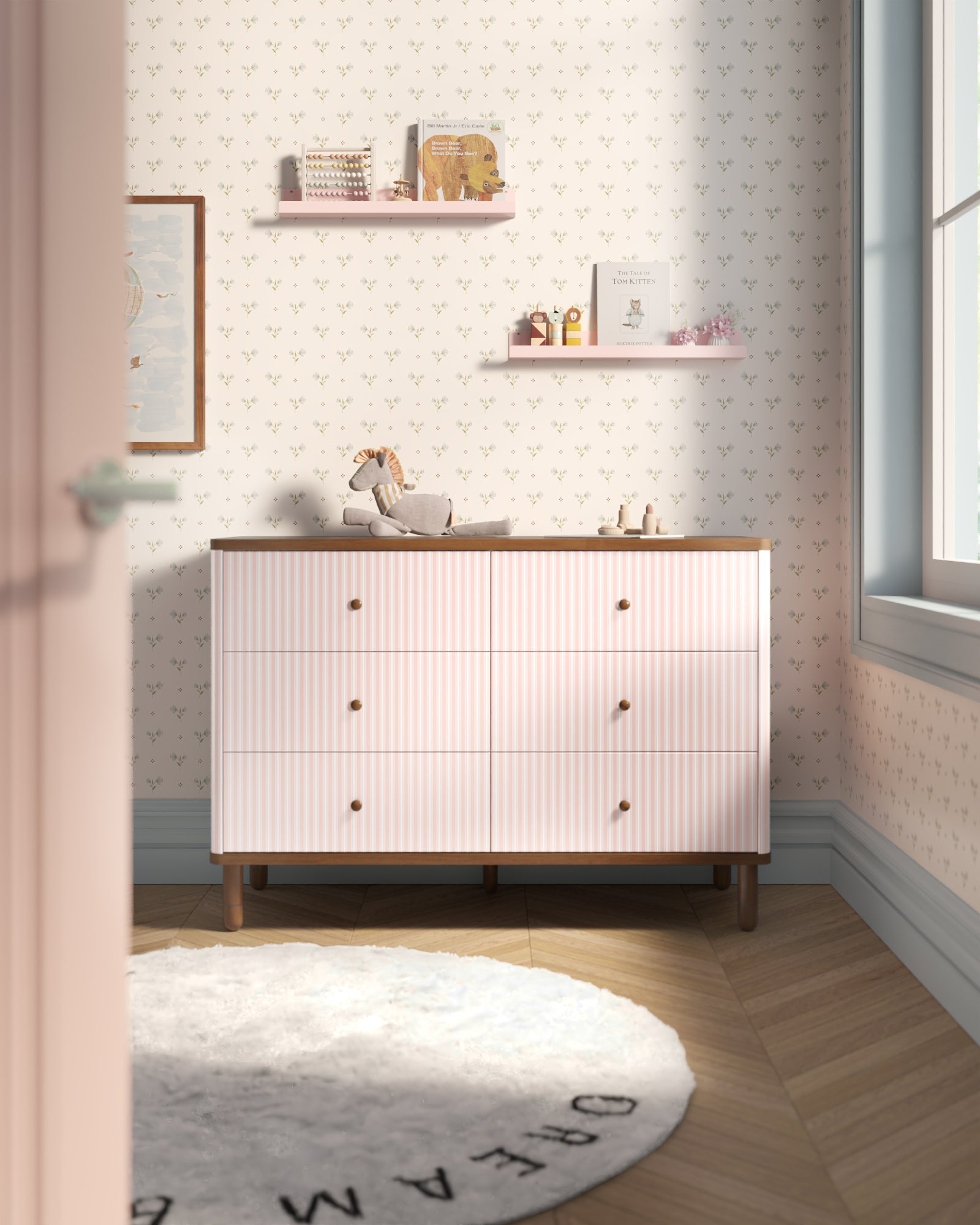 The Cloud 6 Drawer Assembled Dresser