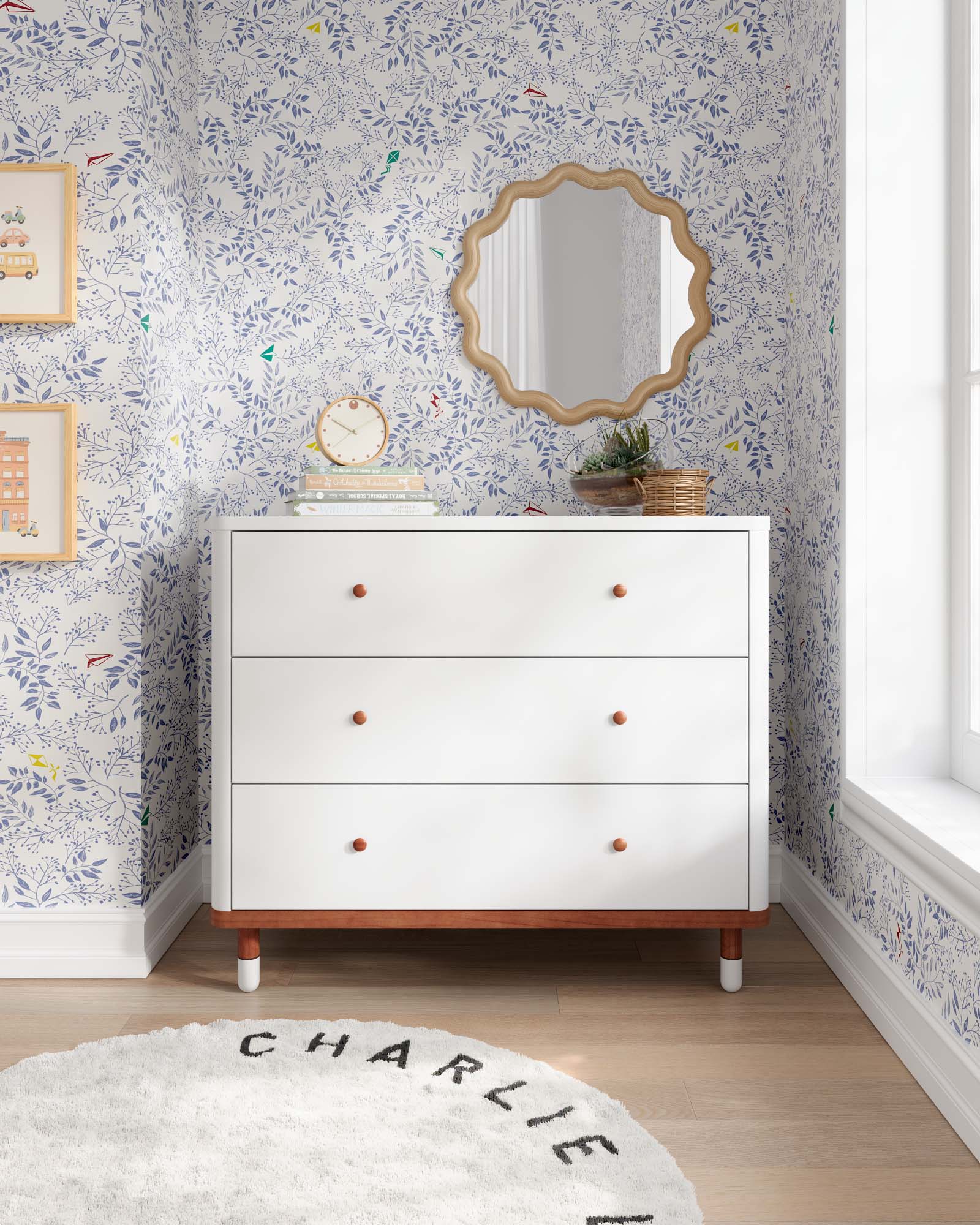 The Cloud 3 Drawer Assembled Dresser