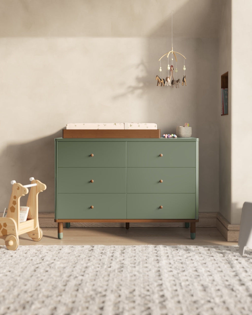 The Cloud 6 Drawer Assembled Dresser