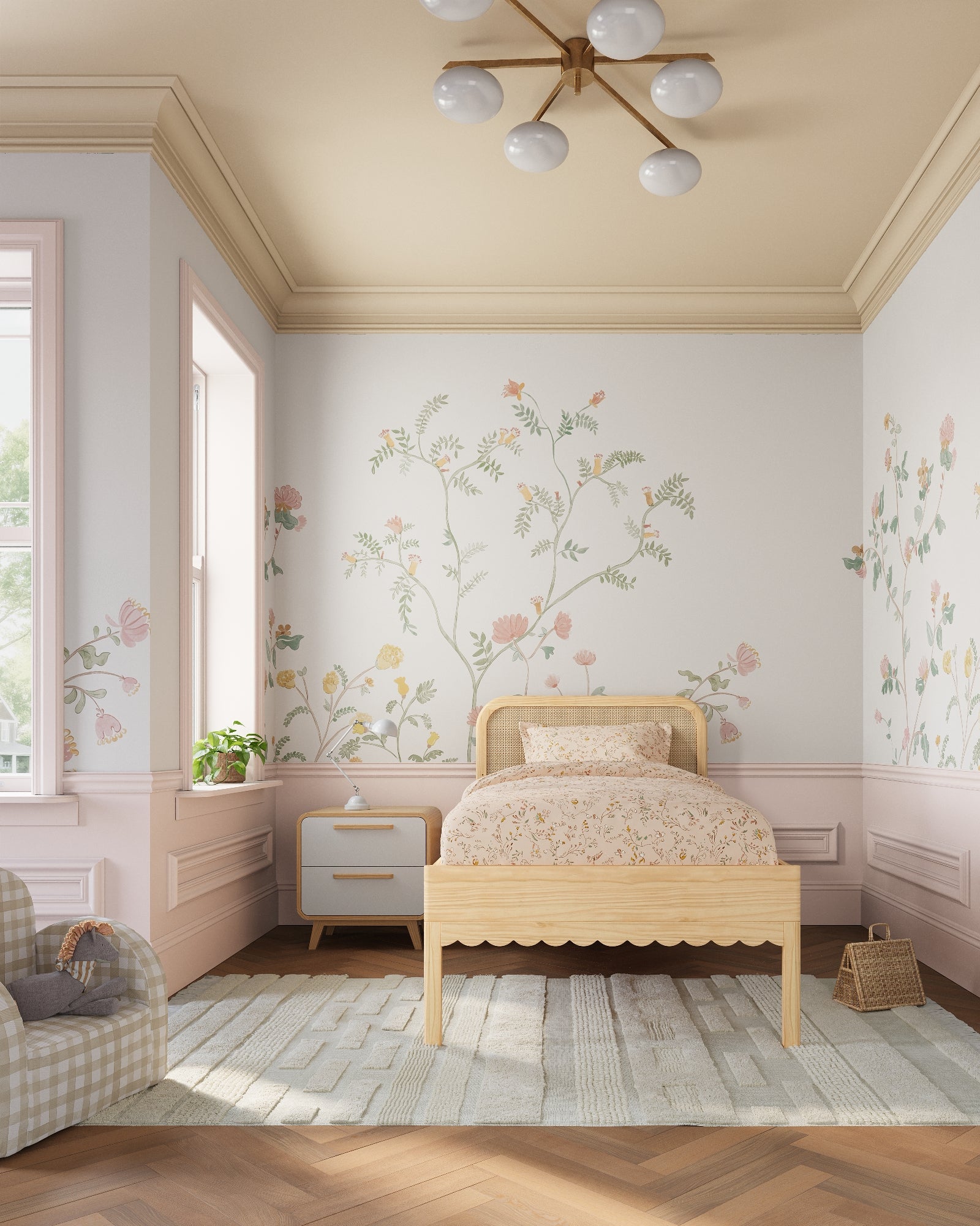 The Cove Kids Bed | Convertible Montessori Floor Bed to Twin