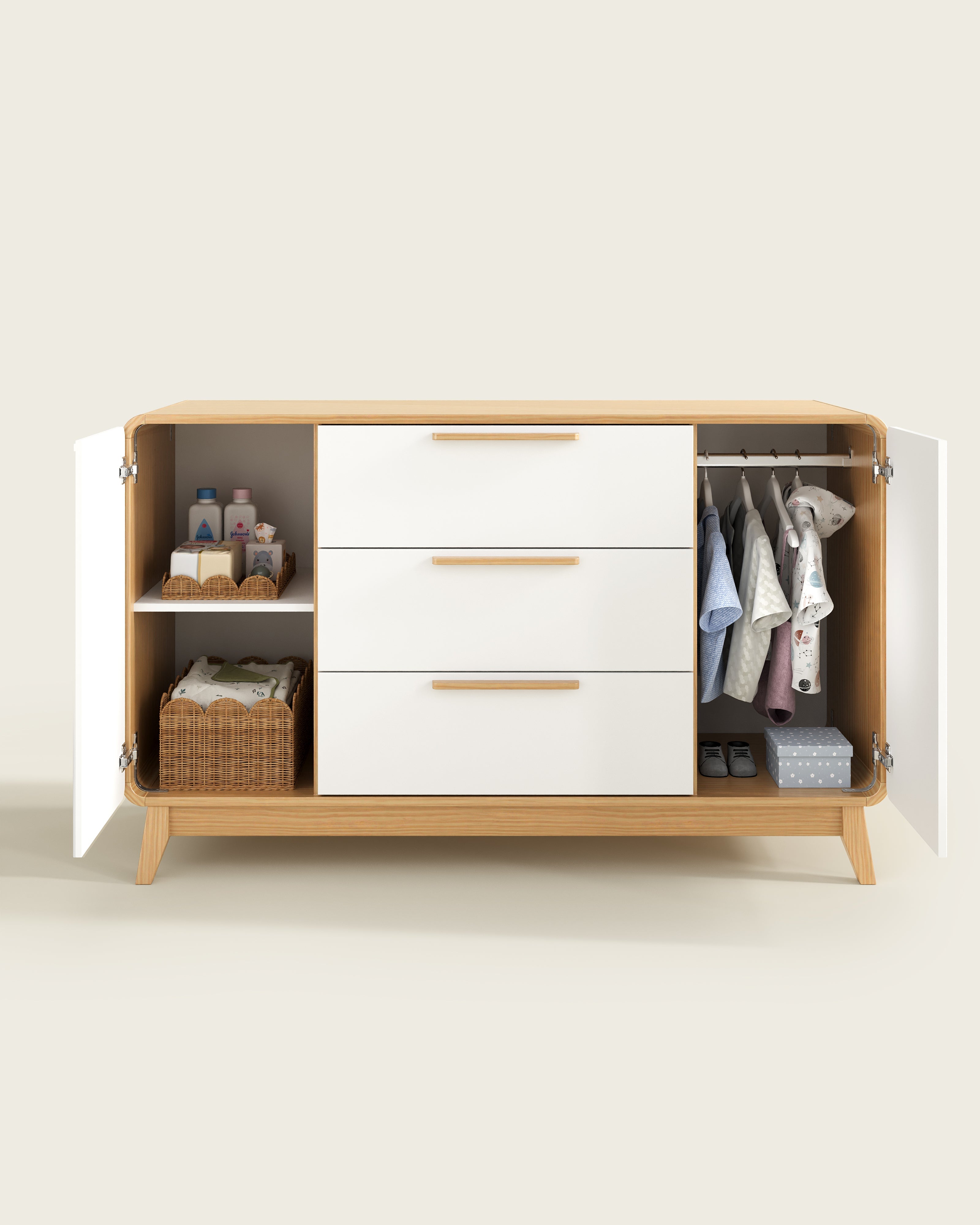The Wave Assembled Dresser