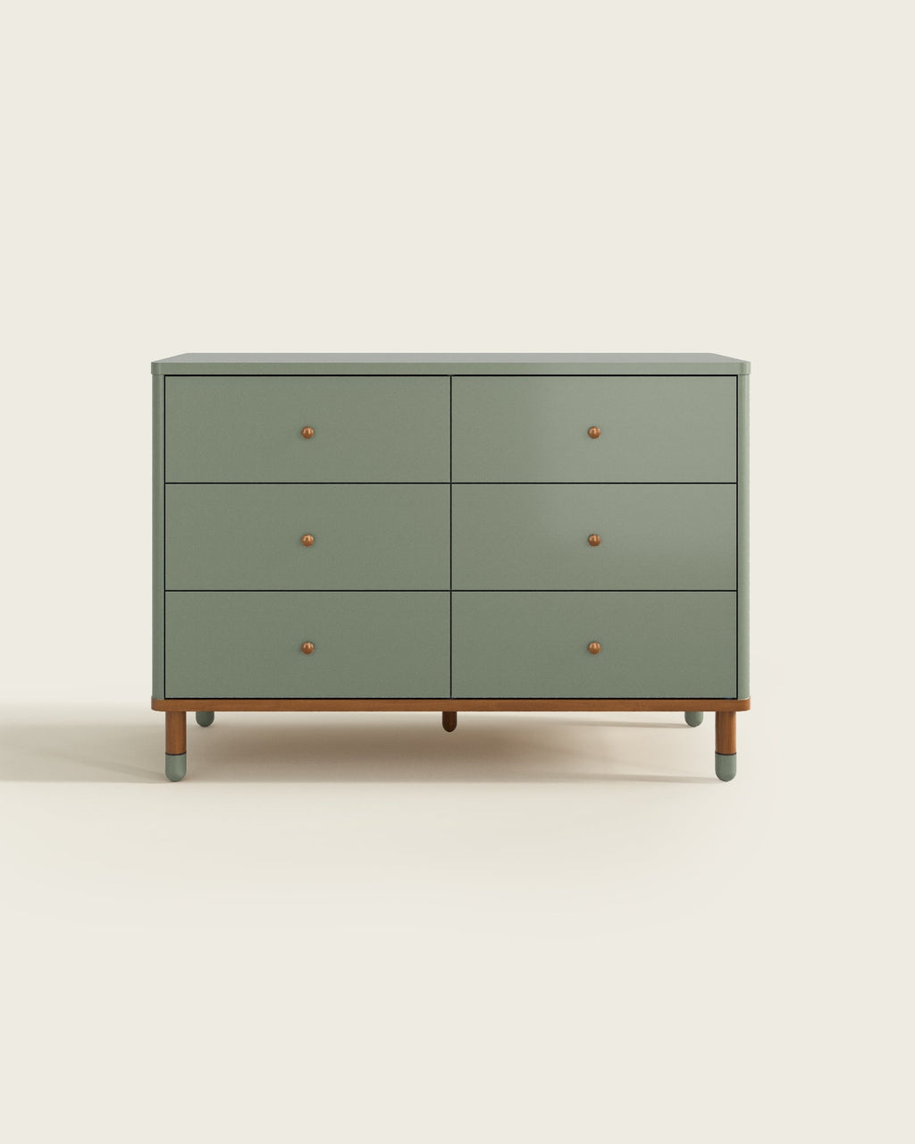 The Cloud 6 Drawer Assembled Dresser