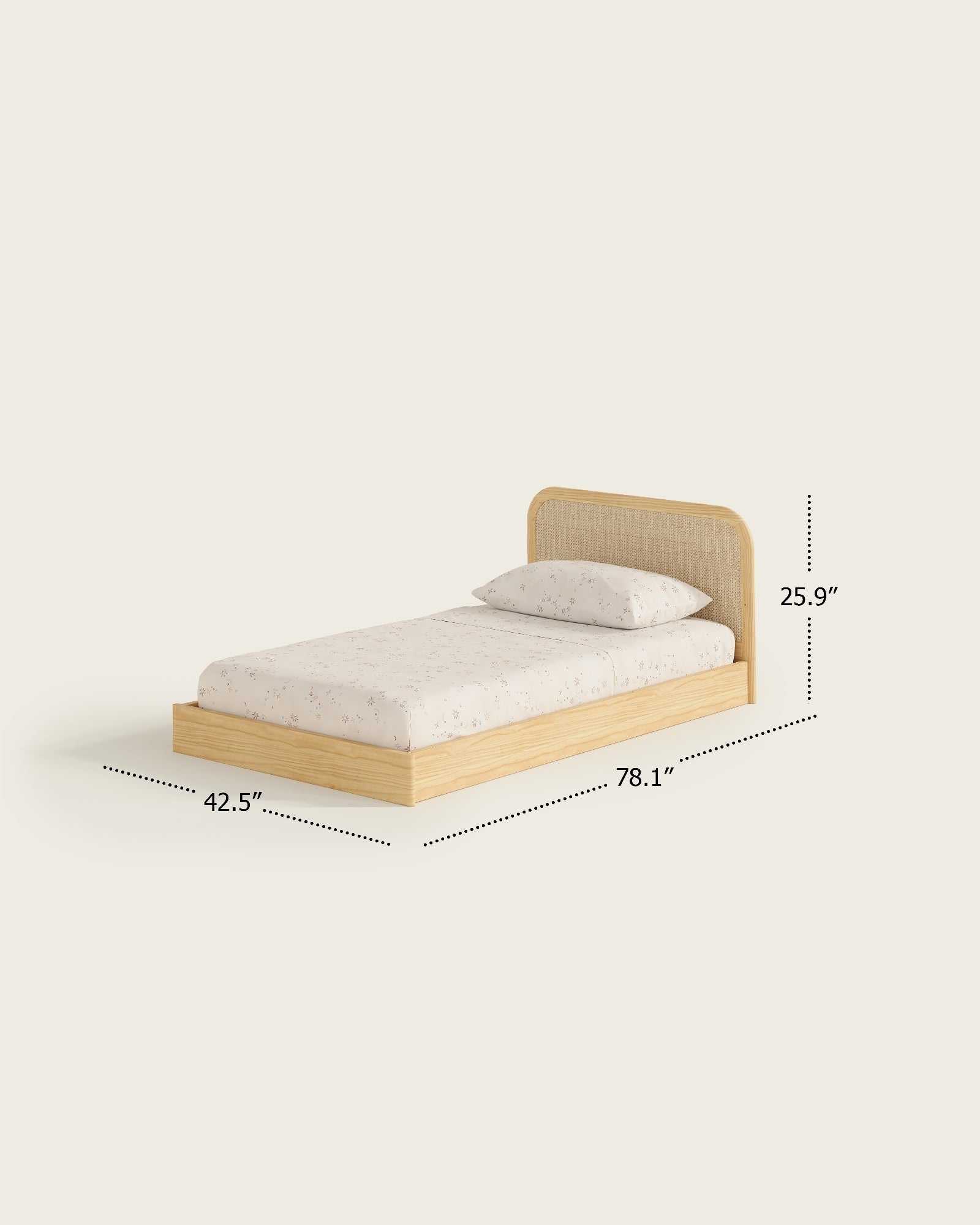 The Cove Kids Bed | Convertible Montessori Floor Bed to Twin