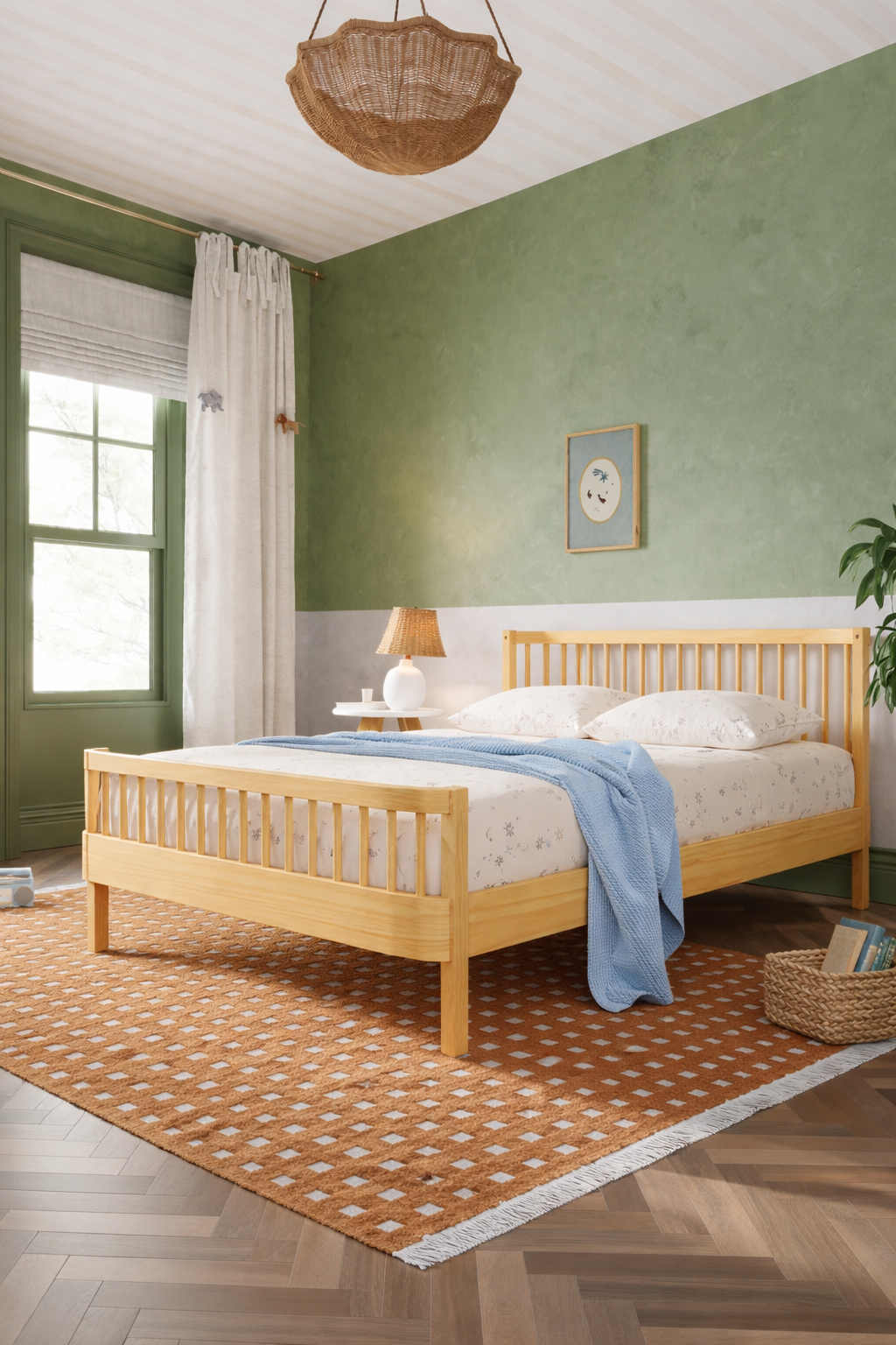 The Wave Full Bed | Convertible Floor to Full Bed