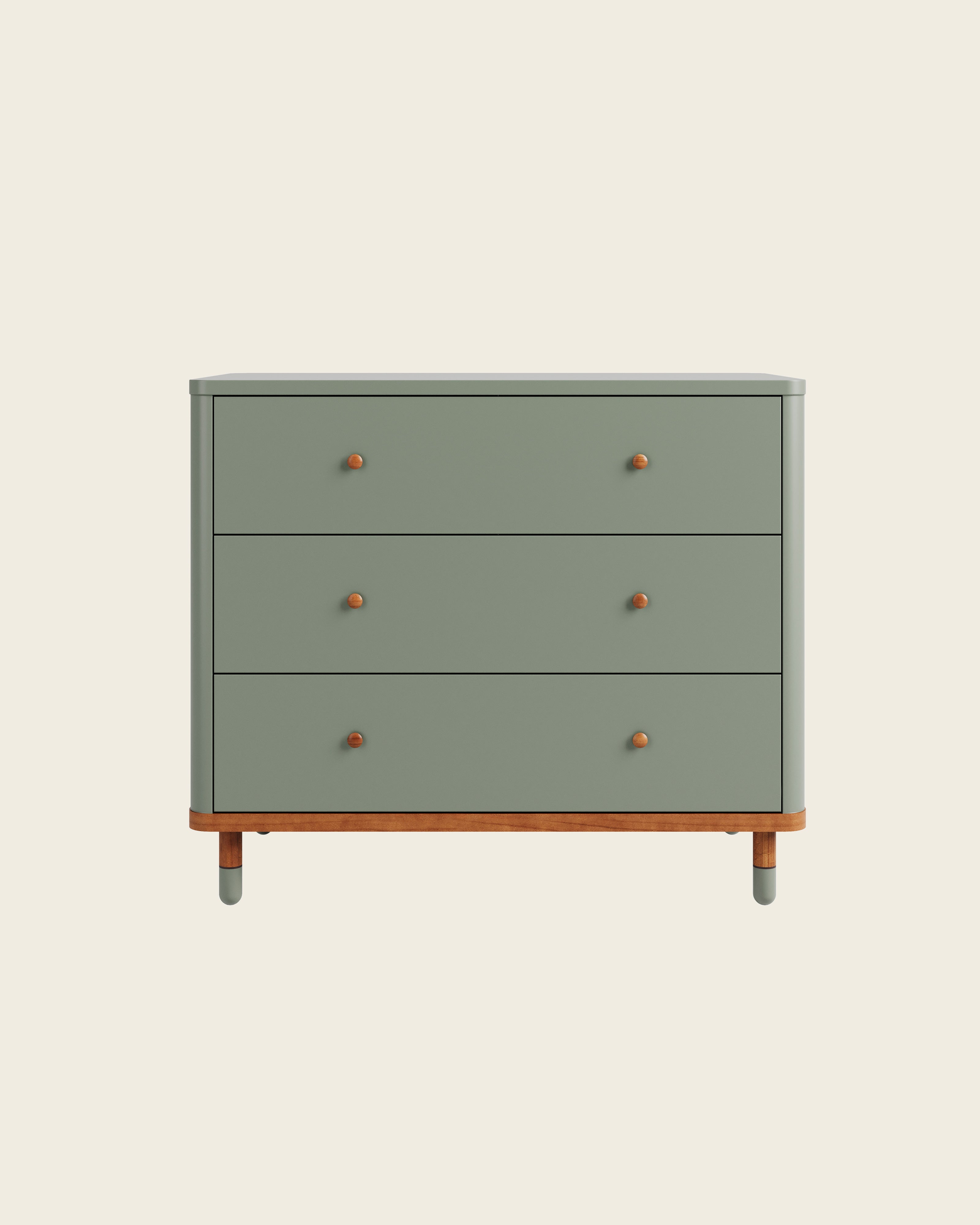 The Cloud 3 Drawer Assembled Dresser